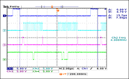 选择MAXQ2000微控制器和MAX1132 ADC接口的S,图4. 16位模式下采样示例,第5张
