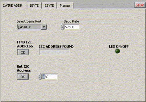 运用LabView控制DS3900串口通信模块,图1. LabView界面，用户通过该界面配置系统，以准备工作,第2张
