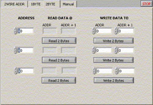 运用LabView控制DS3900串口通信模块,图3. 2BYTE标签允许用户读取两个寄存器的数据。,第4张