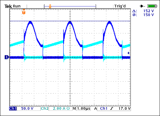 50瓦特内部总线结构(IBA)电源,图5. 50W输出及48VDC输入时Q7中的VDS及ID,第6张