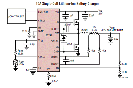 基于LTR3741大功率20A降压电源控制方案,第6张