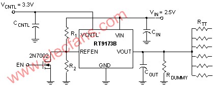 RT9173B应用电路及参数资料,第2张