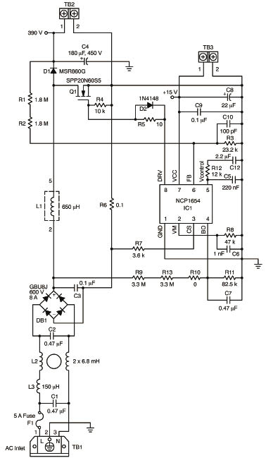 电源功率因素控制方案（NCP1654）,第3张