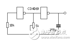 CD4069组成的方波发生电路原理是什么_CD4069的电路图详解,CD4069组成的方波发生电路原理是什么_CD4069的电路图详解,第2张
