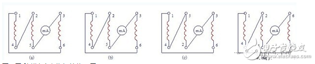 三相异步电动机绕组接线图和首末端判断方法图解,三相异步电动机绕组接线图和首末端判断方法图解,第2张