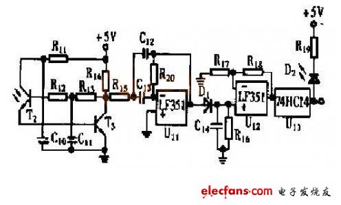 一种高可靠性光电开关的电路实现,图2 光电接收电路,第3张
