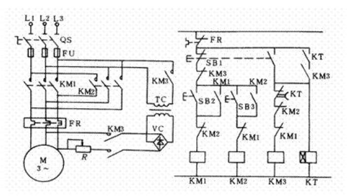 异步电动机能耗制动控制电路图,异步电动机能耗制动控制电路图,第3张