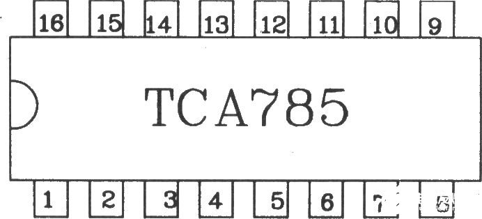 由TCA785可控硅移相触发器实现的三相全控桥触发电路,由TCA785可控硅移相触发器实现的三相全控桥触发电路,第2张