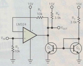 基于电流源使LM324运算放大器的输出电流降到地电平之上,基于电流源使LM324运算放大器的输出电流降到地电平之上,第2张