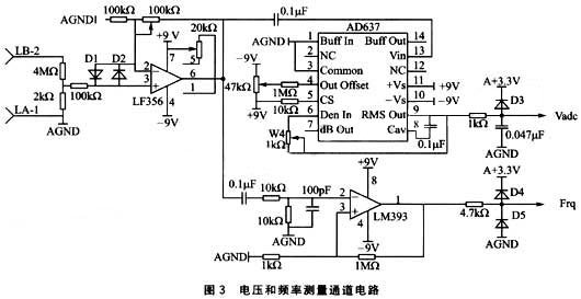 电子镇流器测试仪的信号采集电路的设计与实现,第4张