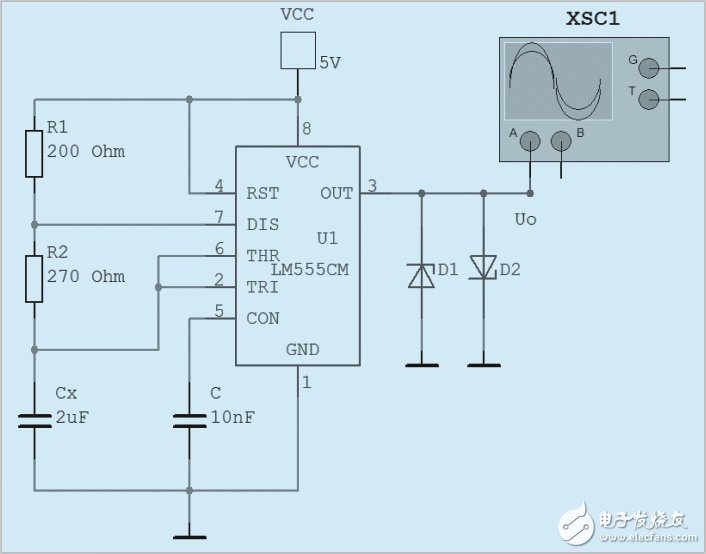 怎样设计一个基于AT89S51单片机的电容测试仪？,怎样设计一个基于AT89S51单片机的电容测试仪？,第4张