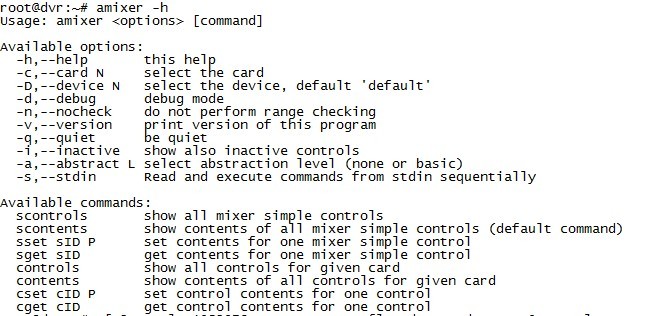 Linux下ALSA音频工具amixer,aplay,arecord,第5张