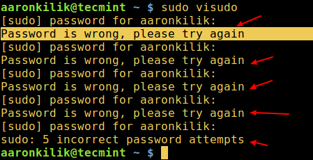 自定义 sudo 在你输入错误的密码时嘲讽信息,第5张