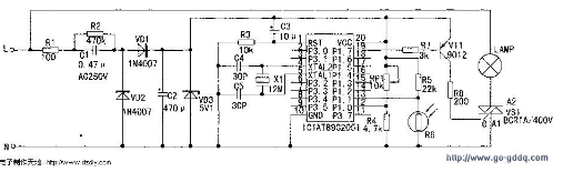AT89C2051单片机智能控制器电路的设计,AT89C2051单片机智能控制器电路的设计,第2张