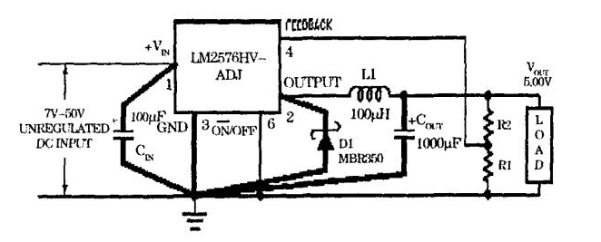 基于LM2576的数控可调开关电源设计方案,o4YBAGAGqcKATzYtAAEwhnMITbg446.png,第3张