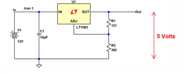 ADI LT1083稳压器的电源设计解决方案,o4YBAGBMSLWAQFVFAABzgjtlgCY258.png,第2张
