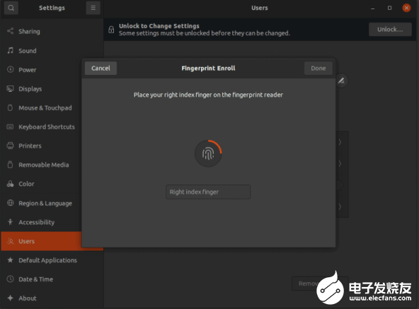 在Ubuntu虚拟机中启用指纹识别登录的方法,在Ubuntu虚拟机中启用指纹识别登录的方法,第4张