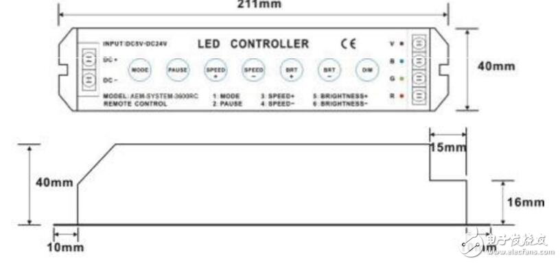 led灯带控制器怎么用,led灯带控制器怎么用,第2张