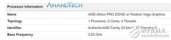 Athlon 200GE曝光，确认四线程以及集成Vega显卡，有望成为首款使用AM4接口的速龙产品,Athlon 200GE曝光，确认四线程以及集成Vega显卡，有望成为首款使用AM4接口的速龙产品,第4张
