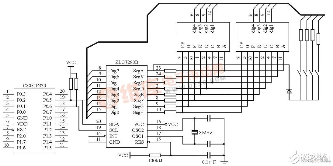 以C8051FF330D单片机为控制核心的可编程恒流源控制器设计,以C8051FF330D单片机为控制核心的可编程恒流源控制器设计,第5张