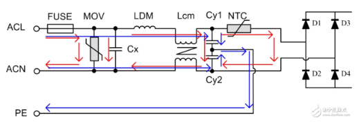 电源模块中EMC前级电路对抗浪涌电路的影响,电源模块中EMC前级电路对抗浪涌电路的影响,第2张