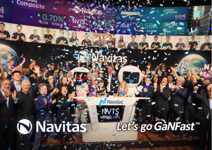 纳微半导体正式登陆纳斯达克，以股票代码NVTS上市交易,第2张