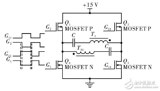 一种紧凑型全桥DC-DC隔离电源设计,图2 DC-DC 全桥控制原理,第4张