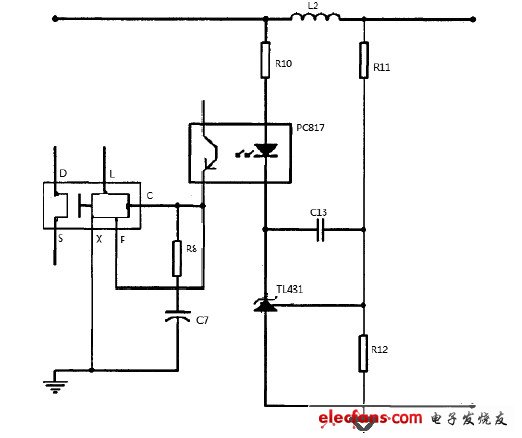 一种小型直流开关电源的反馈控制电路设计,图3 反馈控制电路示意图,第4张