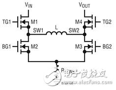 机器人手术系统的电源设计,图3：由LT8705驱动4个MOSFET开关的简化示意图,第3张
