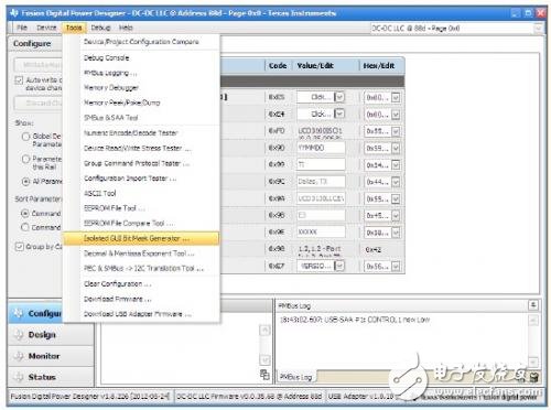 基于GUI软件配置UCD3138数字电源PMBUS命令,运行Isolated GUI Bitmask Generator,第3张