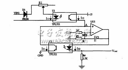 锂离子动力电池组的监测系统设计,图3-1 单体电池电压采集电路,第3张