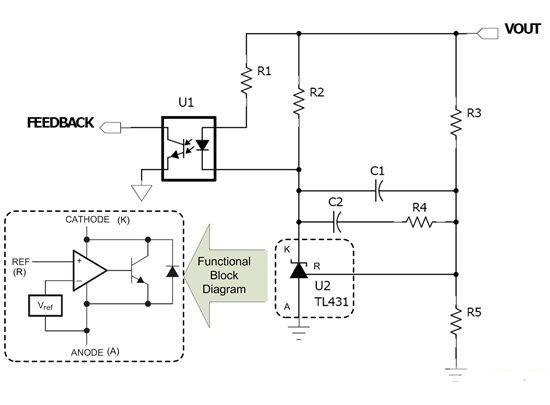 低压隔离式电源输出电压调节方案,电路,第2张