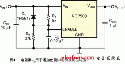 兼作电压监控电路的低压降线性稳压器,要解决电路的关机问题,第5张