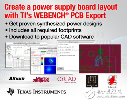 德州仪器WEBENCH PCB导出 快速创建电源电路板布局,德州仪器WEBENCH PCB导出 快速创建电源电路板布局,第2张