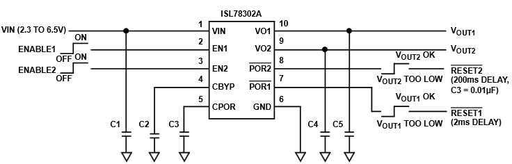 消费电子产品电源管理解决方案全解,ISL78302A 框图,第3张