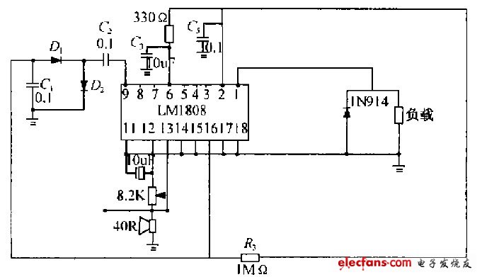 LM1808构成的超声波接收电路,LM1808构成的超声波接收电路,第2张