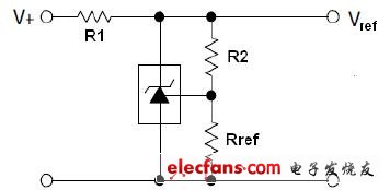 安森美针对充电电池的低成本CCR充电解决方案,图2:参考电压的设置,第4张