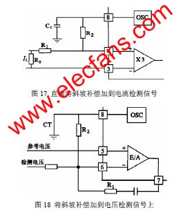 基于峰值电流控制芯片UC3846的斜坡补偿电路设计,将斜坡补偿加到电压检测信号上 www.elecfans.com,第2张