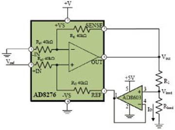 采用差动放大器AD8276实现精密电流源的优越性,第7张