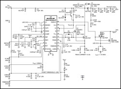 112W boost driver for long str,Figure 2. Schematic of the LED driver.,第2张