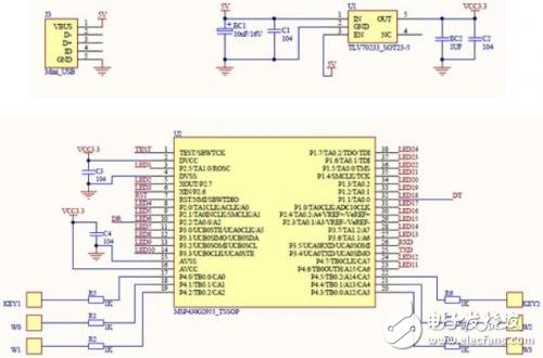 基于MSP430微控制器的电容触摸实现方案和LED PWM驱动,基于MSP430微控制器的电容触摸实现方案和LED PWM驱动,第4张