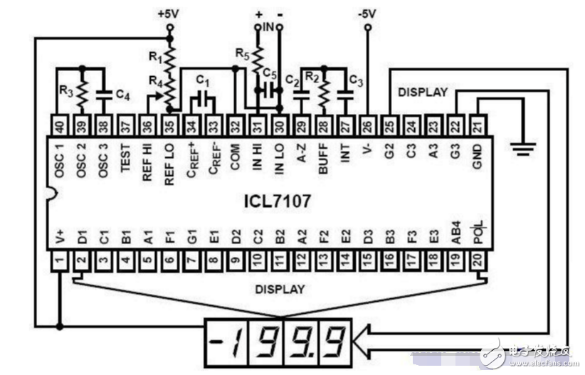ICL7107与8031接口的设计,ICL7107与8031接口的设计,第2张