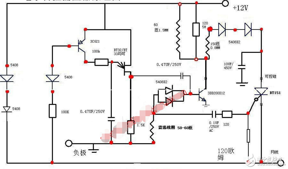 电子捕鱼器原理与制作电路图集,电子捕鱼器原理与制作电路图集,第9张