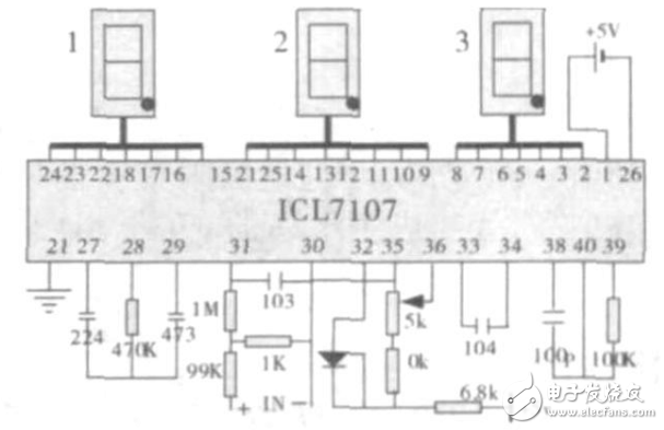 基于ICL7107的多路多用仪表的设计,基于ICL7107的多路多用仪表的设计,第3张