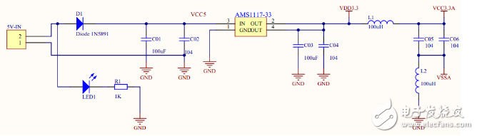 AMS1117的5v转3.3v电路原理,AMS1117的5v转3.3v电路原理,第4张