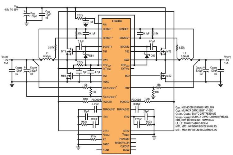 降压型转换器LTC3838远端采样方案,降压型转换器LTC3838远端采样方案,第2张