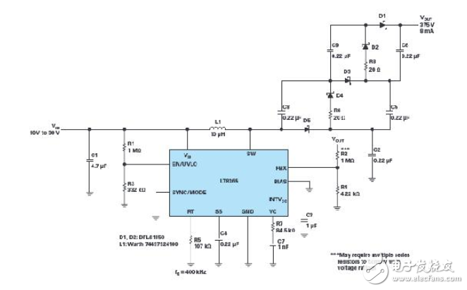 ADI用于通信的高压升压和反相转换器——LT8365,ADI用于通信的高压升压和反相转换器——LT8365,第6张