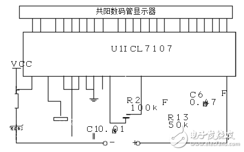 基于ICL7107器件的量程自切换数字电压表的设计与实现,基于ICL7107器件的量程自切换数字电压表的设计,第3张