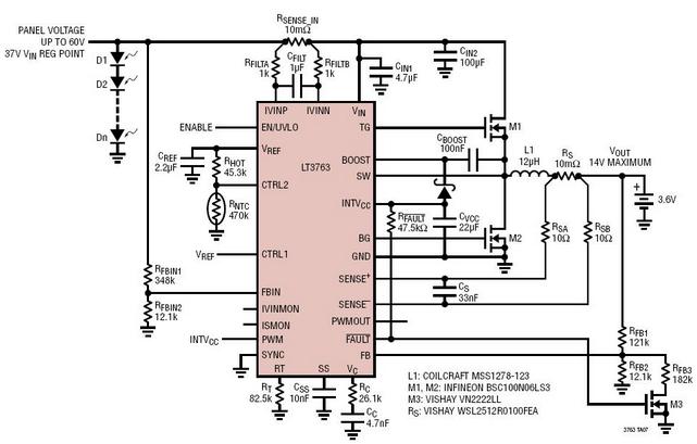 同步降压型DCDC控制器LT®3763,同步降压型DC/DC控制器LT®3763,第2张