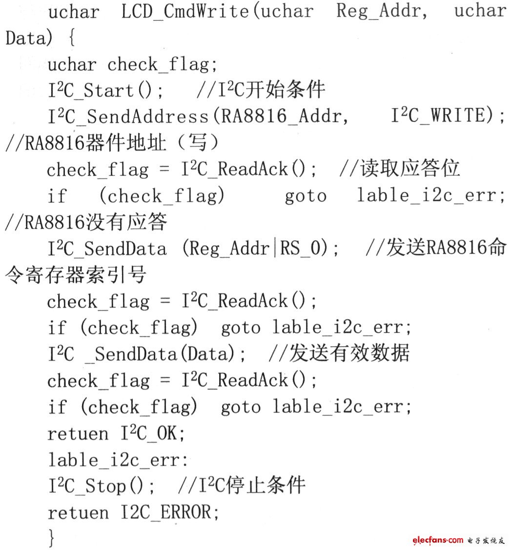 中文点阵液晶显示驱动器RA8816及其应用,第7张